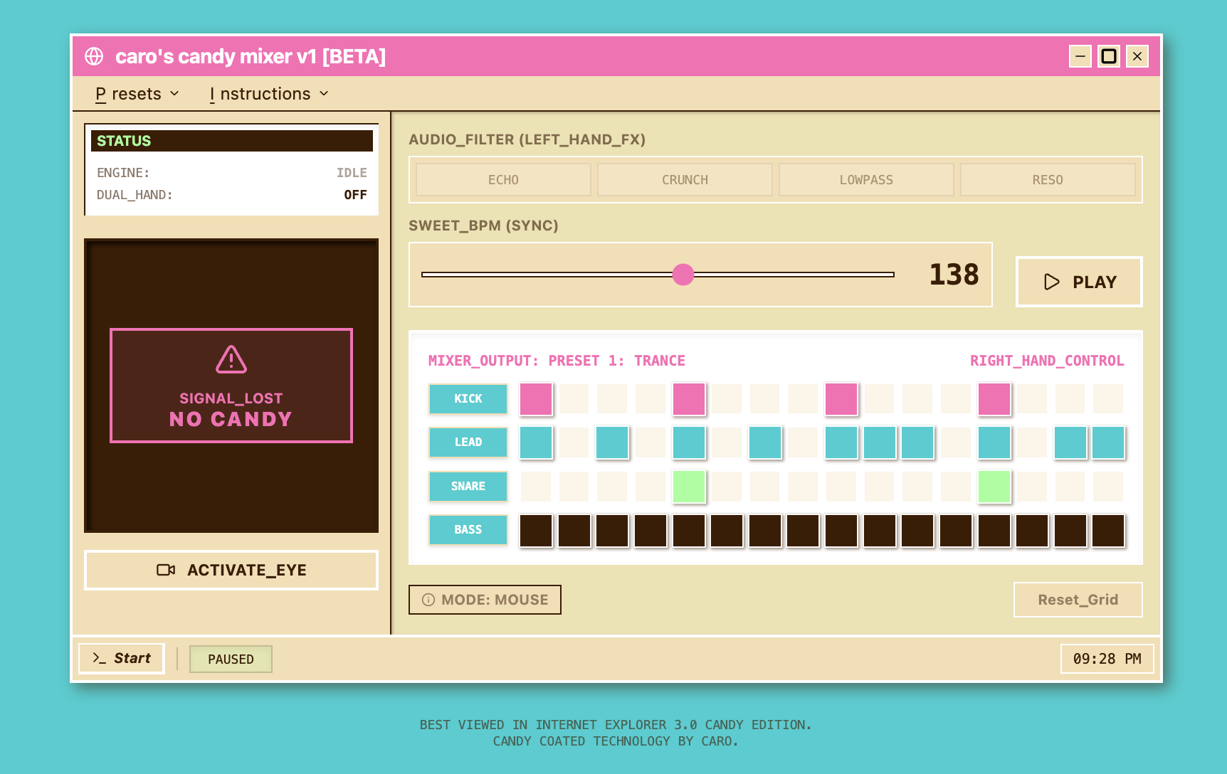 caro's candy mixer cover image